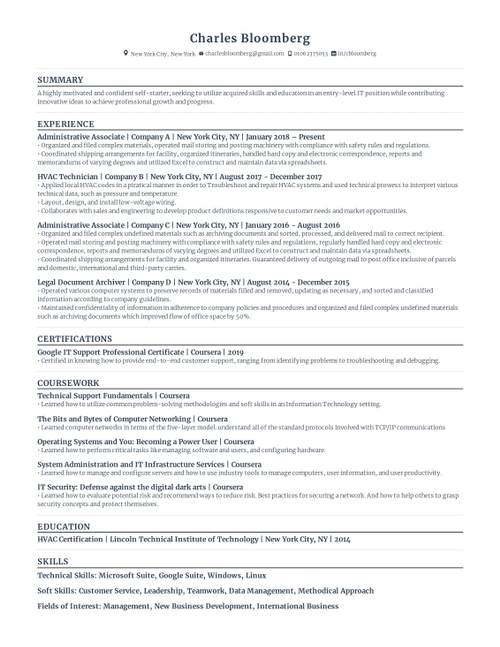 Rezi Free Resume Templates